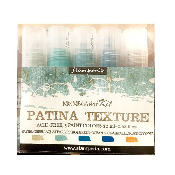 Patina Texture Paints 5x20ml 