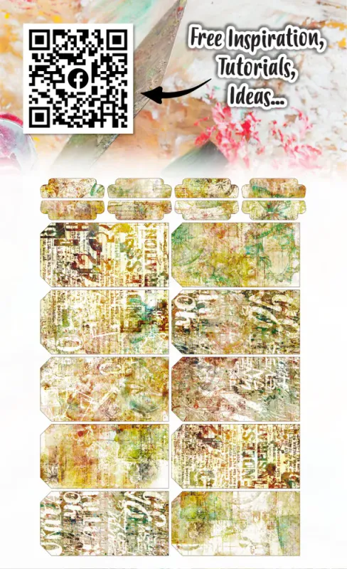 #74 - EPHEMERA DIE-CUTS - FADED MEMORIES