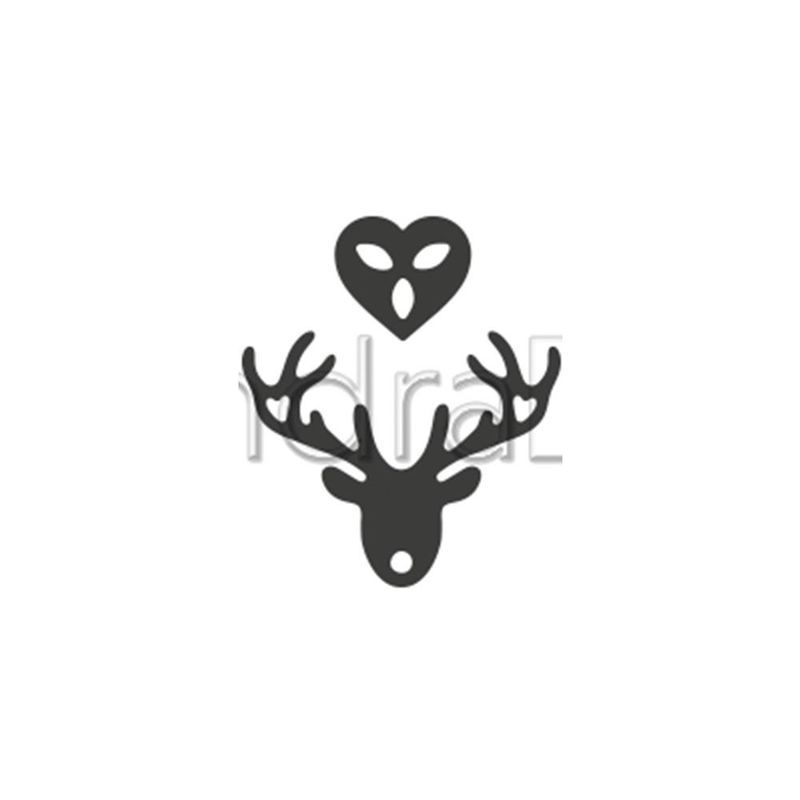 Reindeer W/Heart