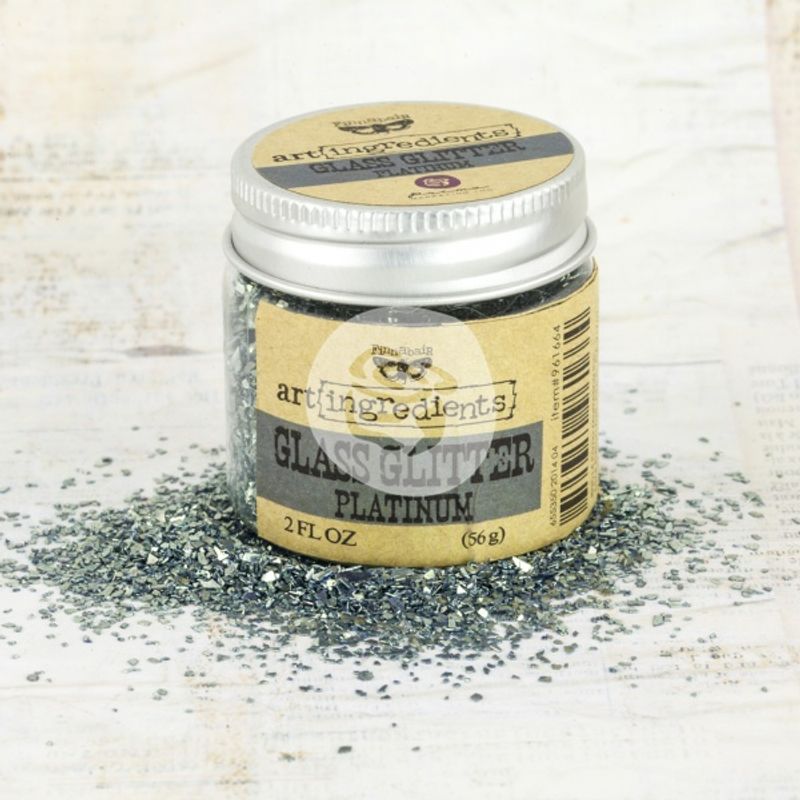 Glass glitter PLATINUM