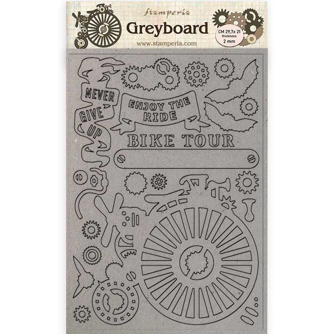 Hovedbilde Stamperia Greyboard A4 ...
