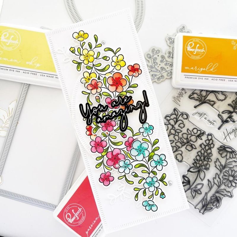 Beautiful Blooms - Clear Stamp Set 6