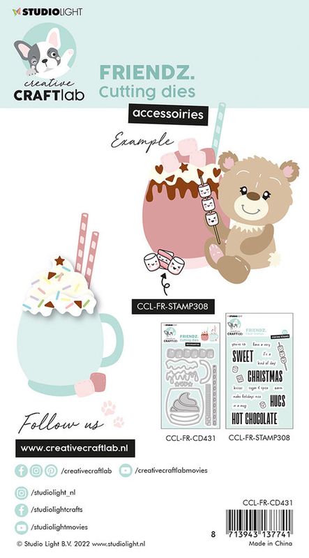 Friendz Cutting Dies Choco Accessoires