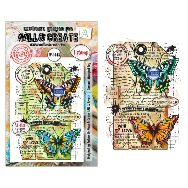 TP-1448 - A7 STAMP SETS - CHRONO-STAMPED TAG