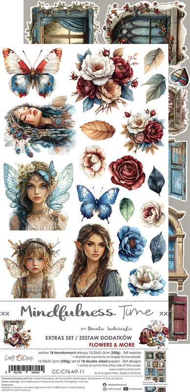 MINDFULNESS TIME - EXTRAS SET - FLOWERS