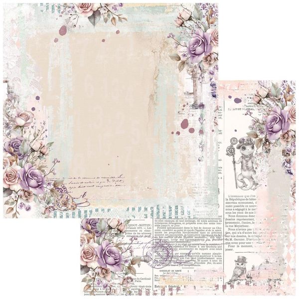 Echoes Of Time - Tattered Time 12x12
