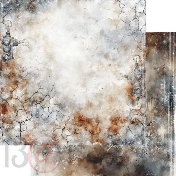 Paper pad GRUNGY WINTER 12x12"