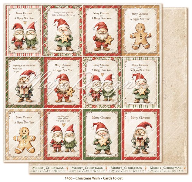 Christmas Wish - Cards to cut
