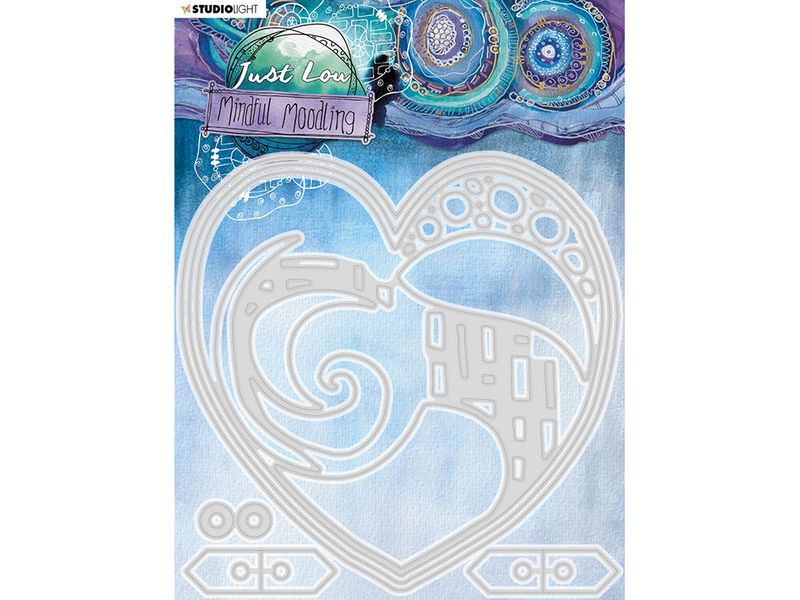 Studio Light Mindful Moodling Die  Big heart 28