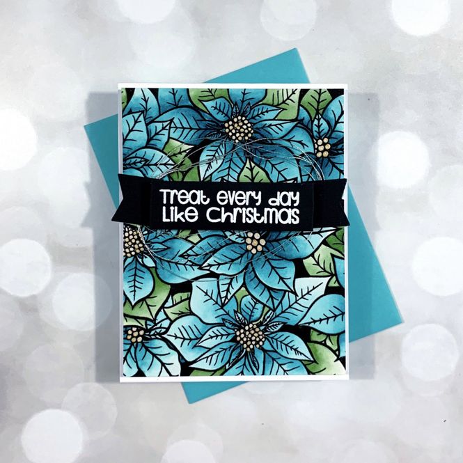 Hovedbilde Poinsettia clear stamp