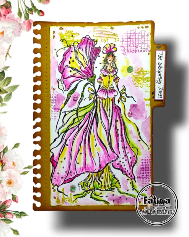 TP-1403 - A6 Stamp Sets - The Whispering Dress