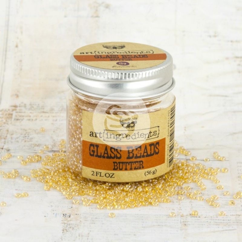 Glass beads butter