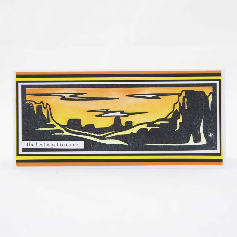Stamp & Stencil Set - The Hedgehog Hollow - Grand Canyon