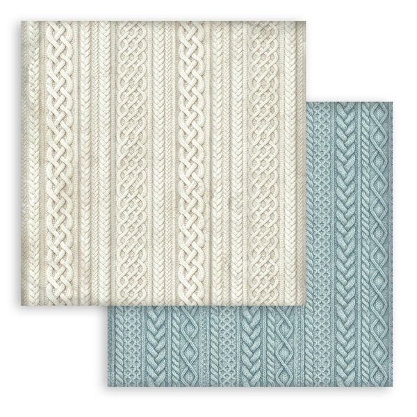 White Christmas 8x8 Inch Paper Pack Maxi Background Selection by Cristina Radovan