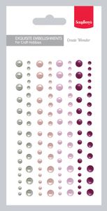 Hovedbilde Adhesive halfpearls set 04
