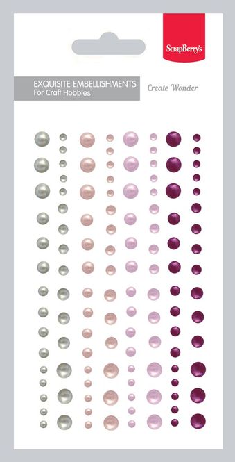 Hovedbilde Adhesive halfpearls set 04