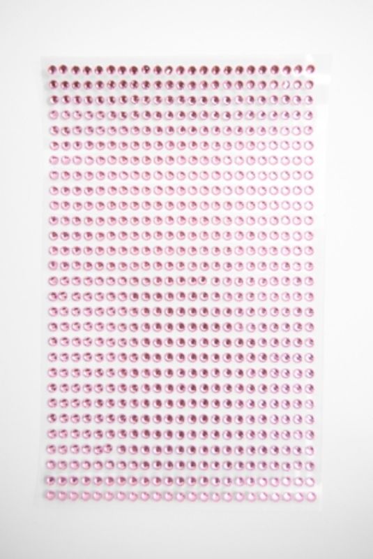 Stickers diamant 3 mm Rosa