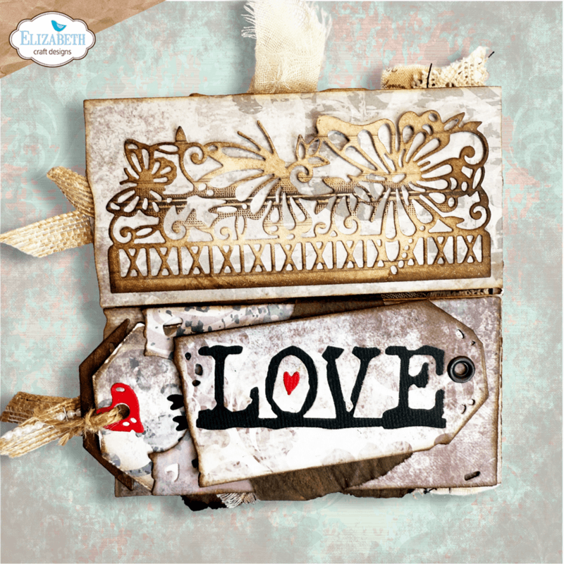 Hello You! Die Split Tag Pocket Page