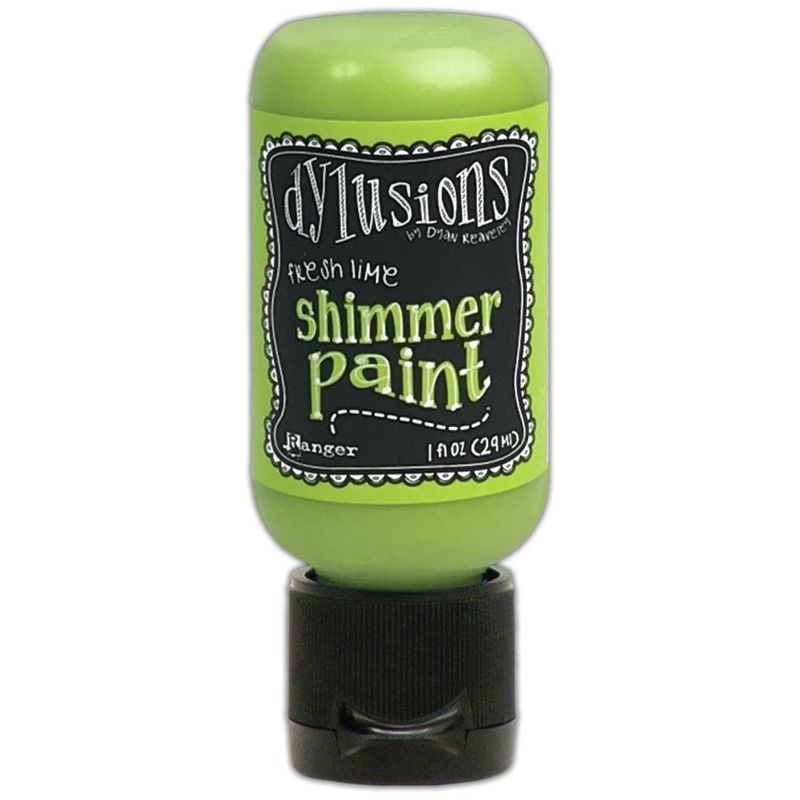 Dylusions Shimmer Paint Fresh lime