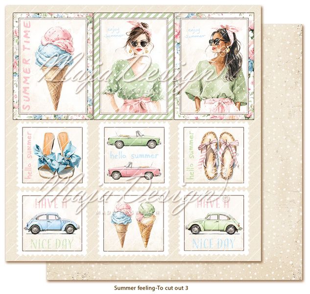 Summer Feeling - 6x6" Paper pack