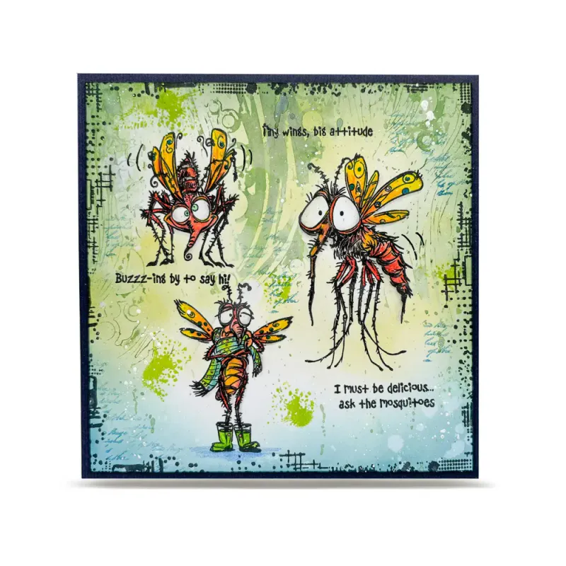 TP-1409 - A6 Stamp Sets - Buzz-ing By
