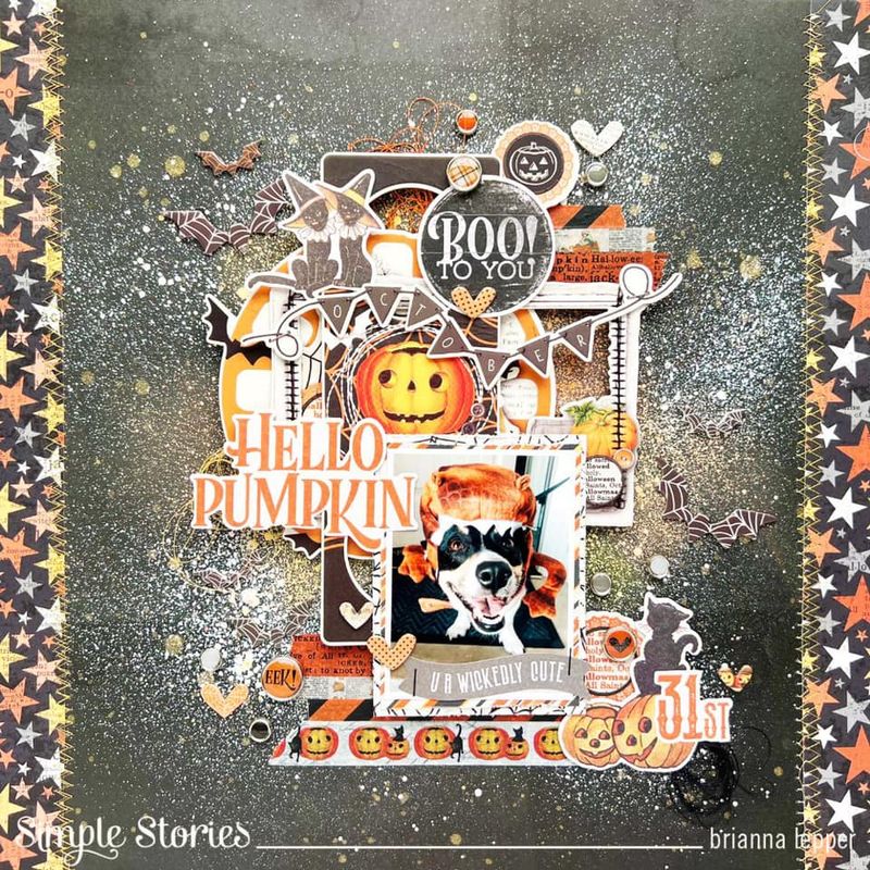 Simple Vintage October 31st - 4x6 elements