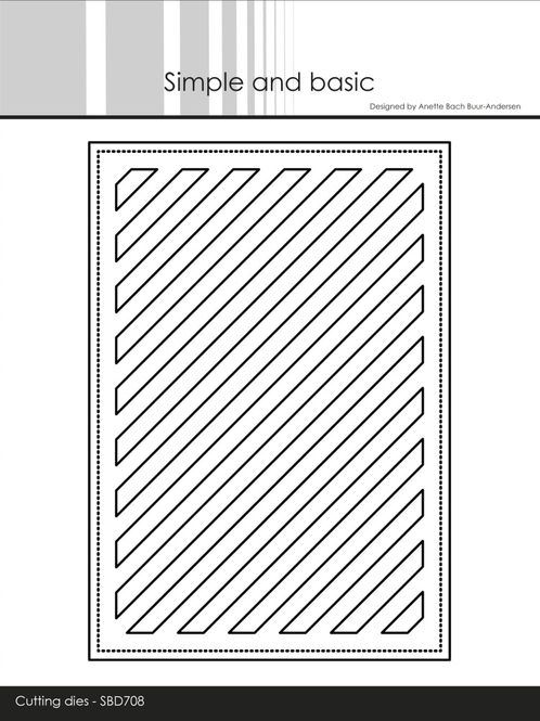 Hovedbilde Rectangle Diagonal Striped ...