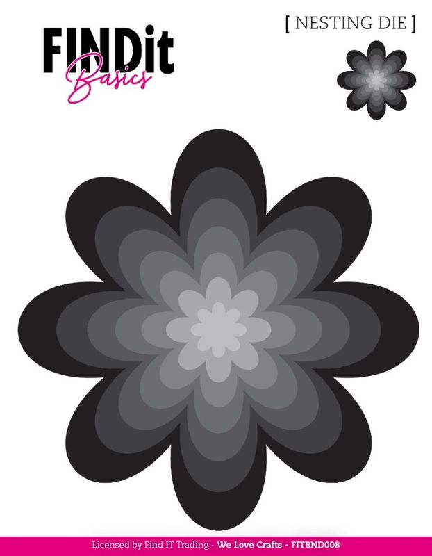 Nesting Dies Petal Flower (FITBND008)