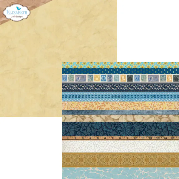 Delightful Discovery 12x12 Inch Patterned Cardstock (C041)