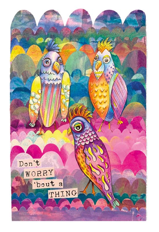 ABM - Signature Collection Clear Stamps Don't Worry