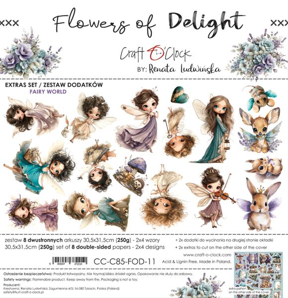 FLOWERS OF DELIGHT - EXTRAS SET - FAIRY WORLD