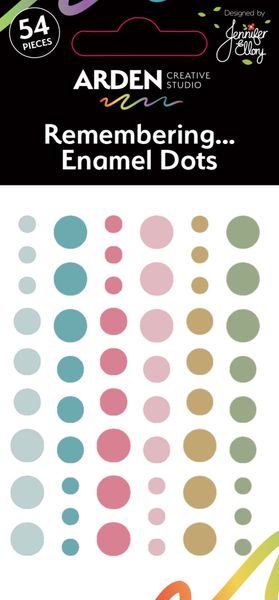 Remembering... Enamel Dots (54pcs) 