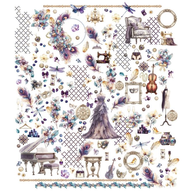 Hovedbilde Plume & Petal - Laser cut ...