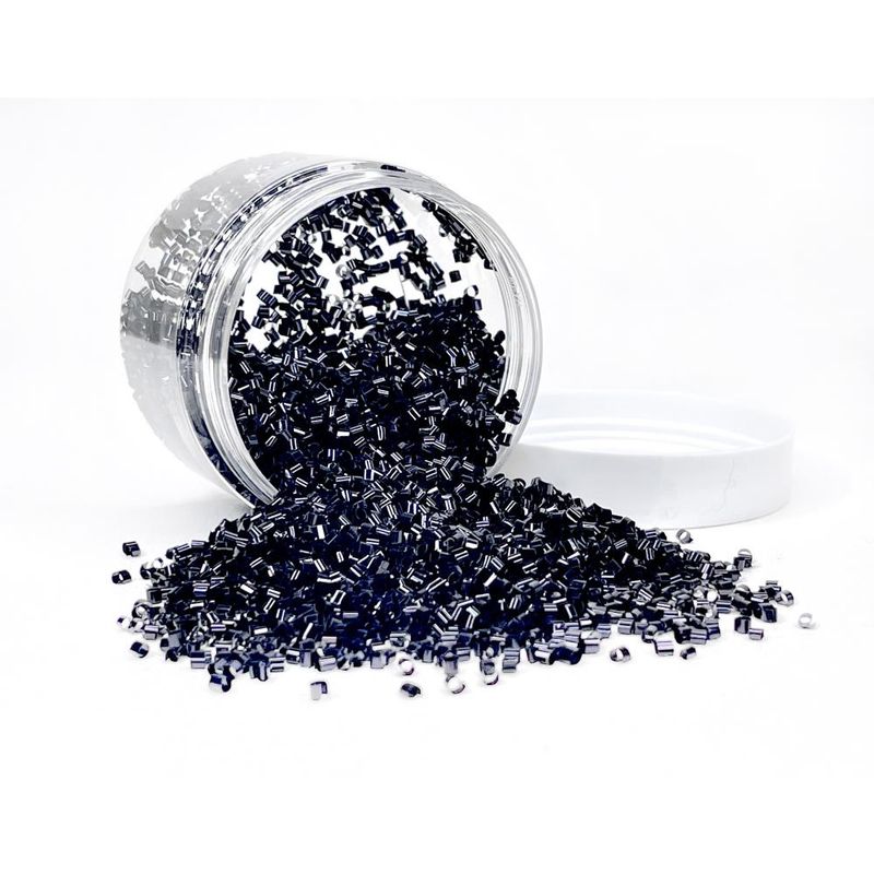 Picket Fence Shaker Garnish - Metallic Black