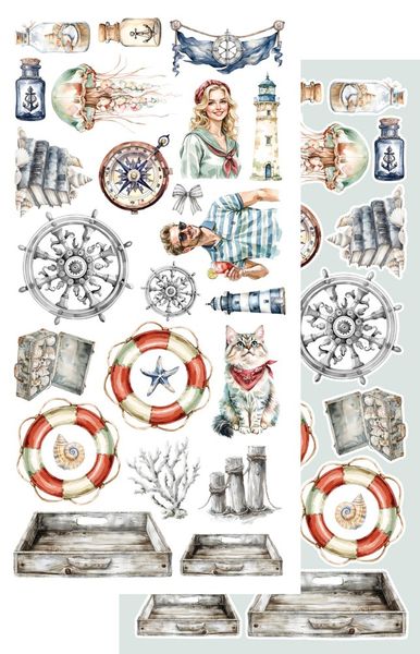 Alchemy of Art Extras to Cut Ocean Blue – 30,5&times;15 cm