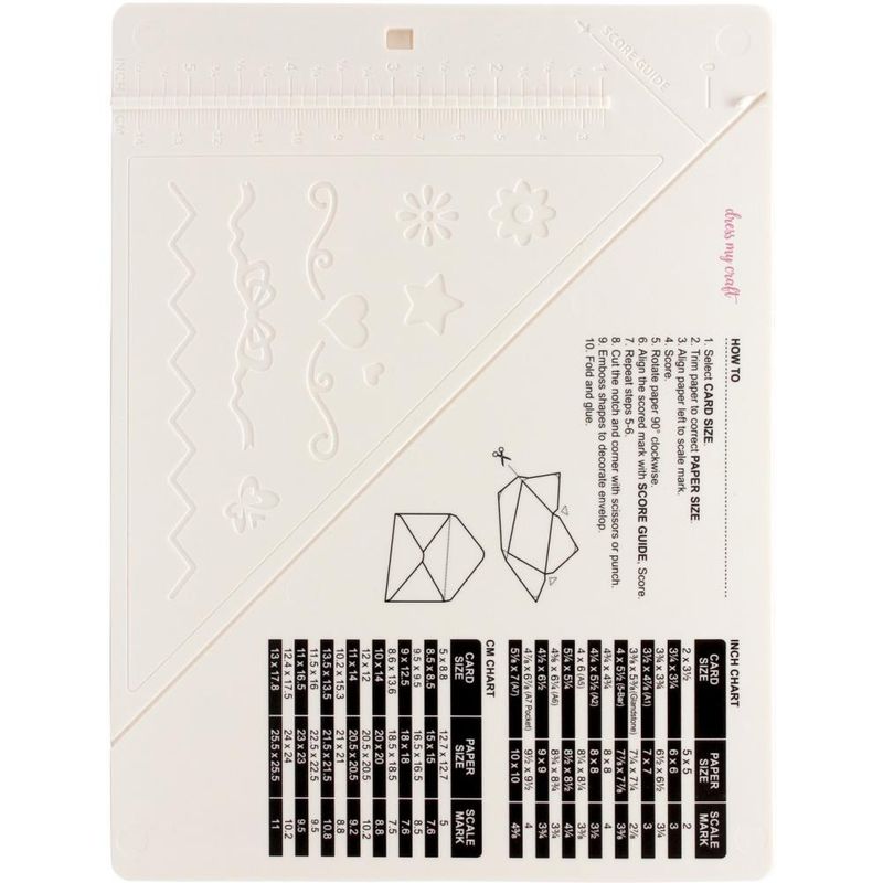 Dress My Craft Multi Purpose Mini Score Board 8.5