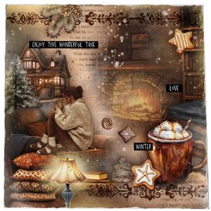Hovedbilde Hot Cocoa 8x8 Inch Collage ...