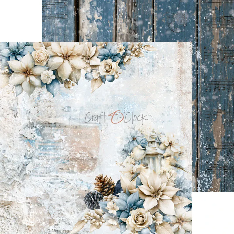 Craft O'Clock - Snow Games - Paper Pad - 6x6
