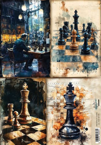 Alchemy Of Art - Adventure Men - Rispapir A4