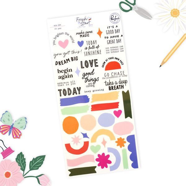Fresh Start Rub-ons by Kaitlin Sheaffer 