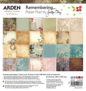 Hovedbilde Remembering... 8x8 Inch Paper ...
