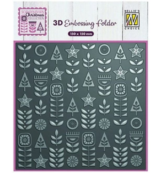 Hovedbilde 3D Embossing Folder ...