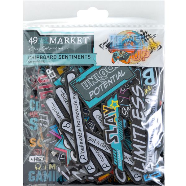 Level Up Chipboard Set