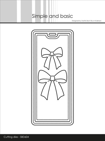 Beautiful bows on a Tag Dies