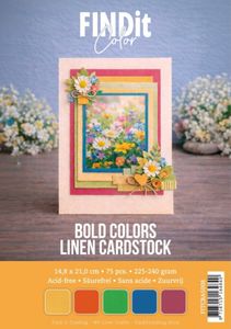 Hovedbilde Linen Cardstock A5 Bold ...