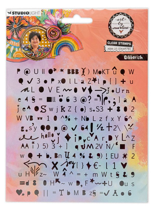  Gibberish Clear Stamps 
