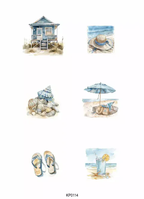 Hovedbilde Klippark - At the Sea - A4