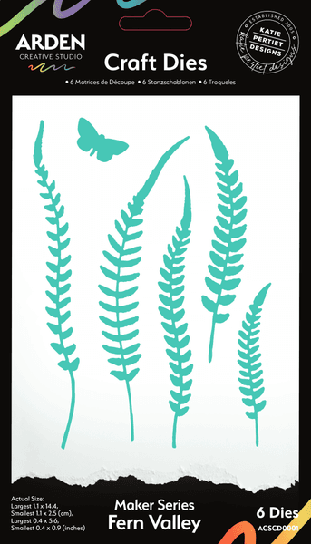Maker Series Craft Dies - Fern Valley (6pcs) 