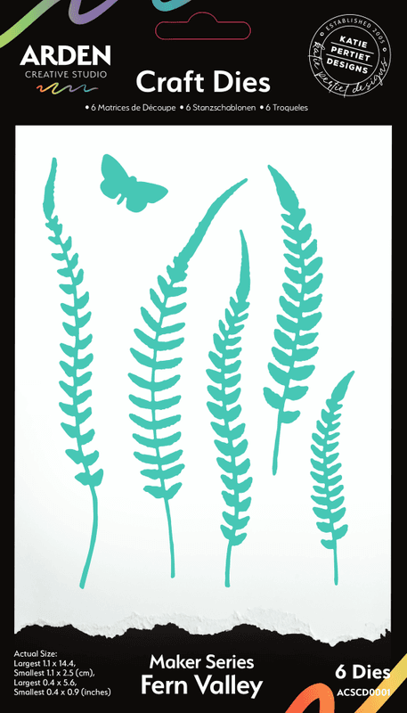 Maker Series Craft Dies - Fern Valley (6pcs) 