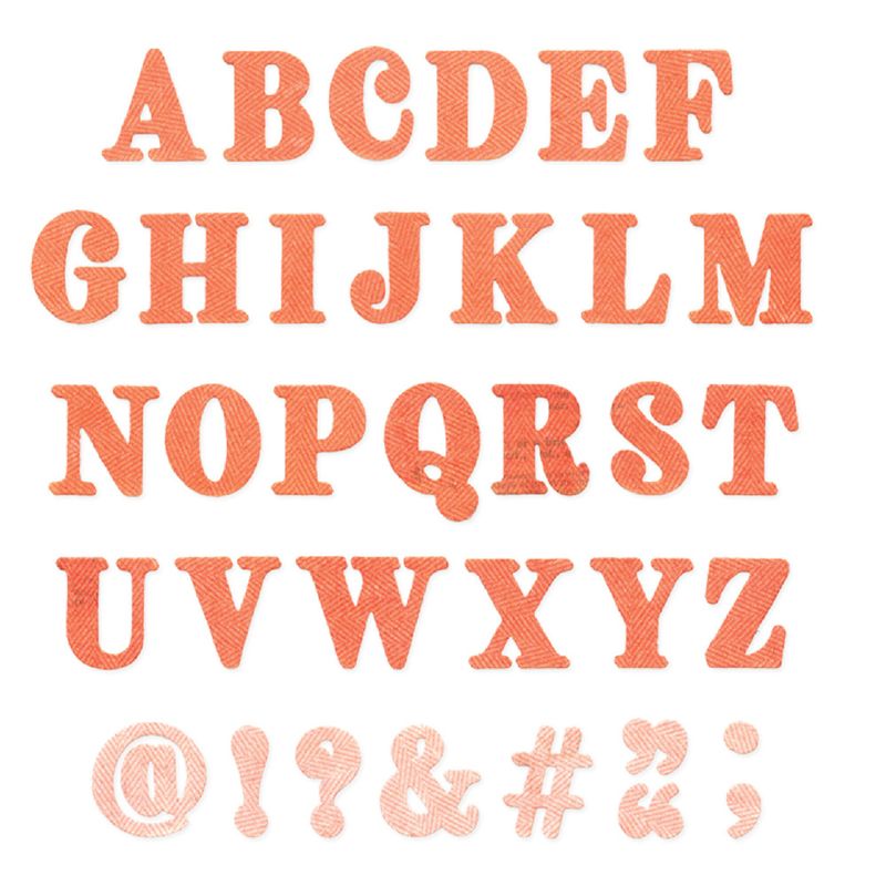 Thinlits Die Set Lino Type Revival (36pcs) by 49 & Market